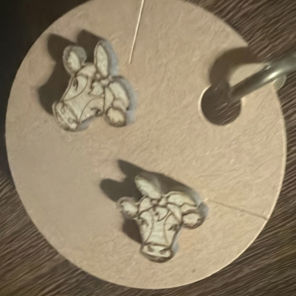 Charming Cow Head Wall Hooks